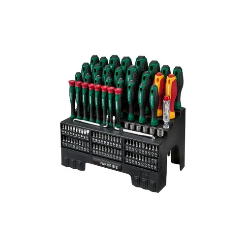 PARKSIDE Csavarhúzó és bitkészlet, 101 darabos