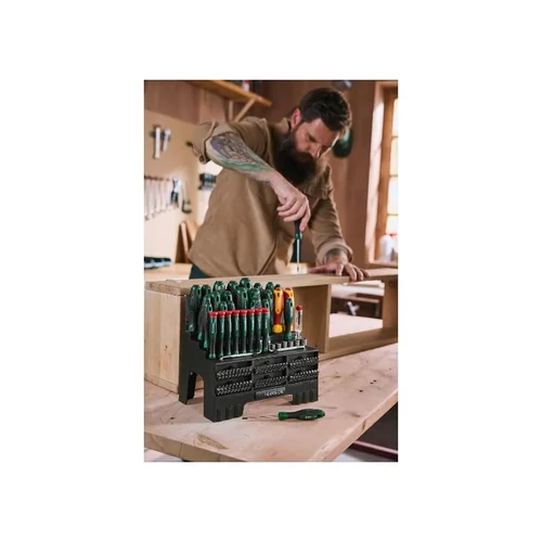PARKSIDE Csavarhúzó és bitkészlet, 101 darabos
