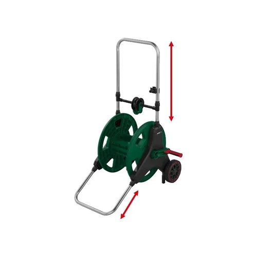 PARKSIDE tömlődob kocsi,tömlővezetővel 63 x 49 x 90 cm (H x Sz x M)