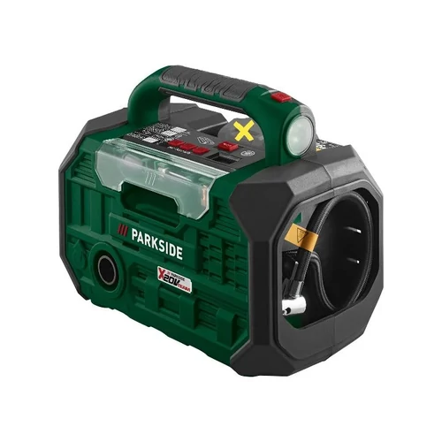 ParkSide PKA 20-Li C3 SOLO  kompresszor és légszivattyú + LED lámpa, 20 V (akku és töltő nélkül)