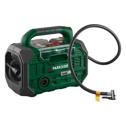 ParkSide PKA 20-Li C3 SOLO  kompresszor és légszivattyú + LED lámpa, 20 V (akku és töltő nélkül)