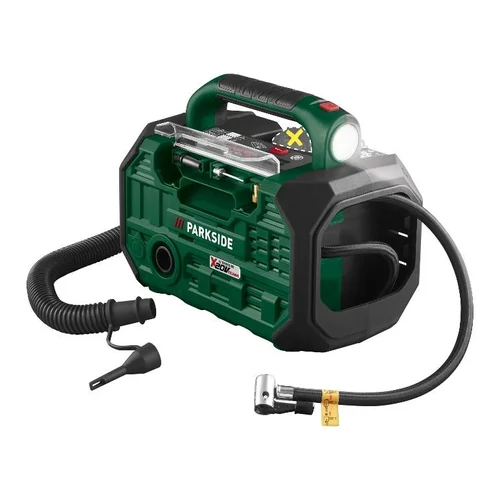 ParkSide PKA 20-Li C3 SOLO  kompresszor és légszivattyú + LED lámpa, 20 V (akku és töltő nélkül)