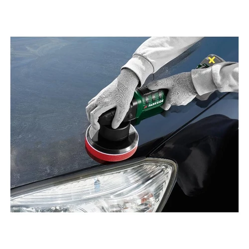ParkSide PPMA 20-Li C4  akkus, 20V akkumulátoros excenteres autó polírozó,akkumulátor nélkül