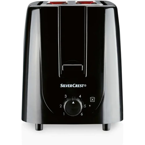 SILVERCREST kenyérpirító 750W – elektromos, fekete, STK 750 A2