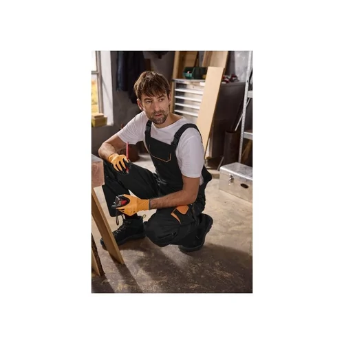 PARKSIDE Férfi kantáros munkásnadrág, overál nadrágtartóval 