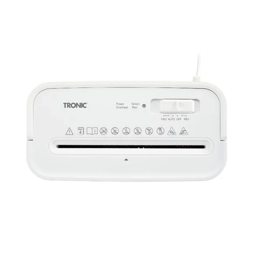 Tronic TAV 8L A2 iratmegsemmisítő 8 L papírtálcával fehér