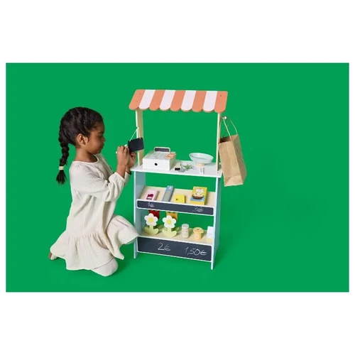 Lupilu Gyerek Fabolt pultal,napellenzővel és vitrinnel 45 x 85 x 24 cm 