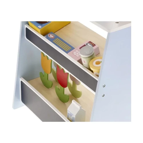 Lupilu Gyerek Fabolt pultal,napellenzővel és vitrinnel 45 x 85 x 24 cm 