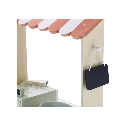 Lupilu Gyerek Fabolt pultal,napellenzővel és vitrinnel 45 x 85 x 24 cm 