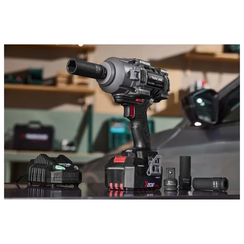 ParkSide Performance PASSP 20-Li C4  Akkus autó ütvecsavarozó kerékkulcs akkuval 20V/4(Ah) és töltővel szénkefe nélküli motor,tartozékokkal,1898 Nm