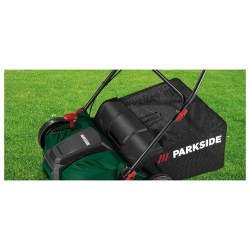 PARKSIDE PELV 1800 C3 Elektromos talajlazító/gyepszellőztető , fűlevegőztető, gyűjtőzsákkal, lazító és szellőztető hengerrel 1800W 
