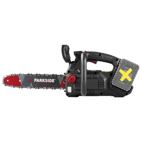 ParkSide Performance PPKSA 40-Li B2 RD Dupla akkumulátoros láncfűrész, 40V, (akku és töltő nélkül)