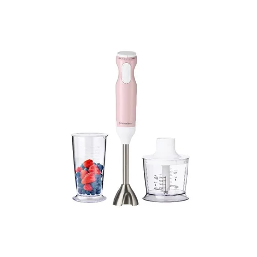 SILVERCREST botmixer készlet 600W – 4 darabos kézi mixer szett pink, SSMS 600 G1