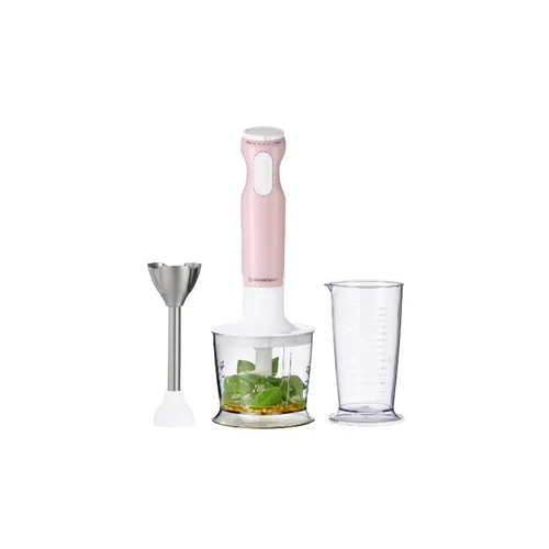 SILVERCREST botmixer készlet 600W – 4 darabos kézi mixer szett pink, SSMS 600 G1