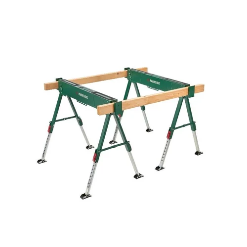 Parkside összecsukható munkabak,fűrészbak 9 fokozatban állítható magasság (613-855mm) max. 600kg