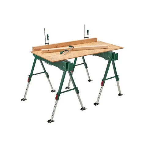 Parkside összecsukható munkabak,fűrészbak 9 fokozatban állítható magasság (613-855mm) max. 600kg