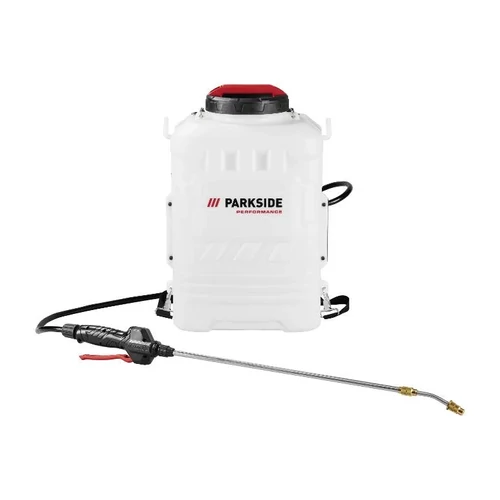 ParkSide Performance PPARDS 16 D3 SOLO Akkus háti permetező, 16 literes (akkumulátor és töltő nélkül)