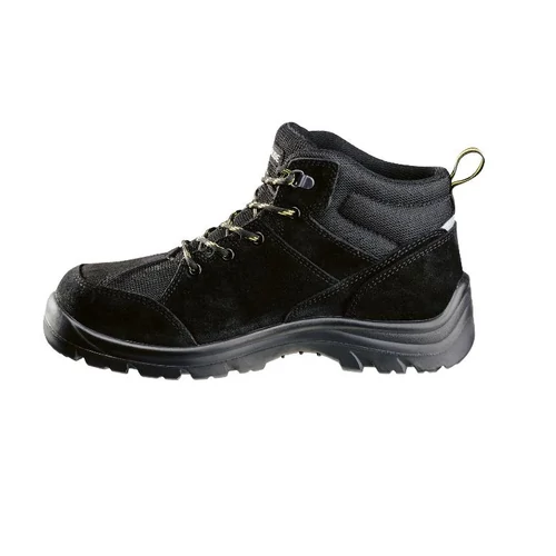 Parkside Munkavédelmi cipő magasszárú tartós bőrből és textil felsőrésszel fényvisszaverővel