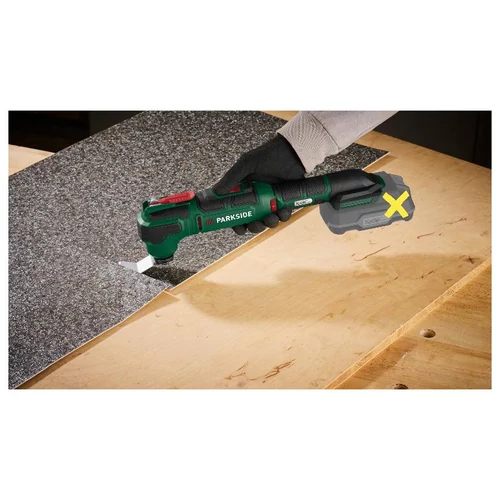 ParkSide PAMFW 20 Li C3  akkus multifunkciós szerszám akkumulátor és töltő nélkül