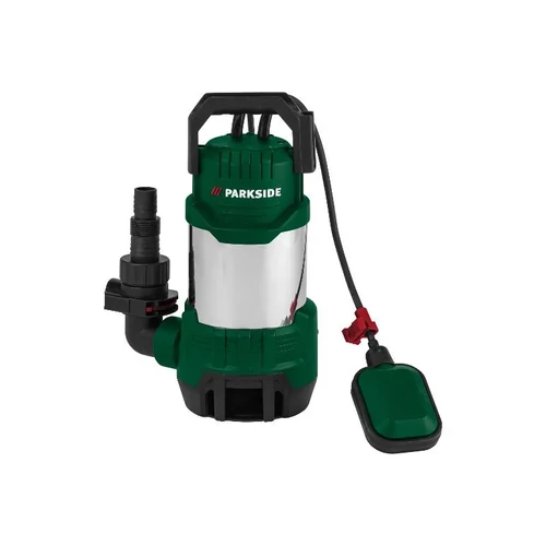 Parkside PETPS 1100 A1 elektromos merülő szennyvíz búvár szivattyú úszókapcsolóval, 1100 W