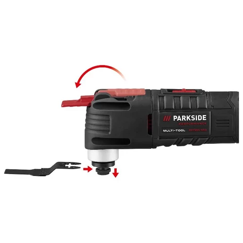 PARKSIDE PERFORMANCE PPMFW 550 A1 Multifunkciós szerszám elektromos 550 W