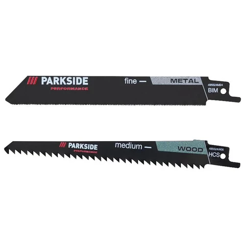 PARKSIDE PERFORMANCE PSSAP 20 LI E5 akkus orrfűrész kardfűrész kofferben tartozékokkal 20 V 4 Ah akkumulátorral és töltővel