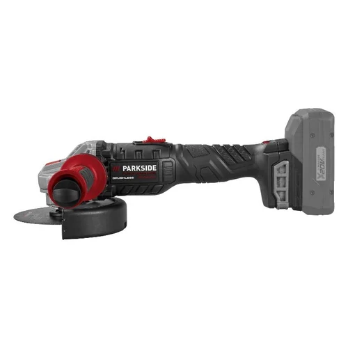 ParkSide Performance PPWSA 20 LI A1 20V Akkumulátoros sarokcsiszoló kofferben, akku és töltő nélkül
