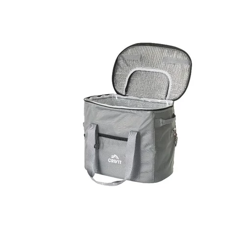 CRIVIT hűtőtáska szigetelt,hőtartó 35 L  43 x 33,5 x 27 cm szürke