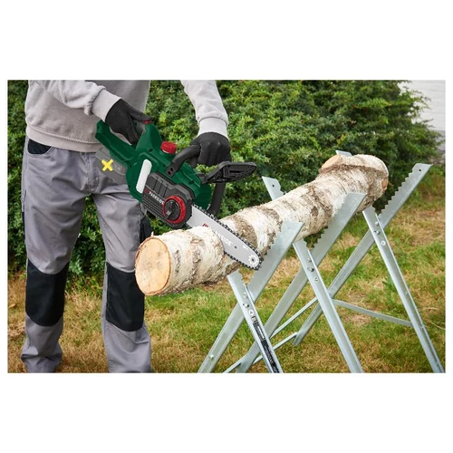 ParkSide Akkumulátoros láncfűrész, PAKS 20-Li E5 20 V, 23 cm-es vezető (akku és töltő nélkül)