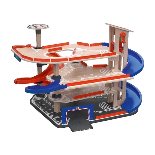 PlayTive Racers fa parkolóház 4 emeletes