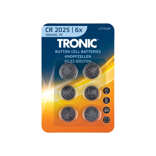 Gombelem Tronic 2025 lítium 6db/csomag