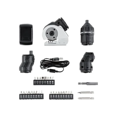 ParkSide PAS D5 akkus multicsavarozó cseretartozékokkal