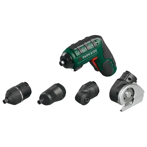 ParkSide PAS D5 akkus multicsavarozó cseretartozékokkal