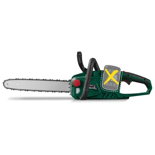 ParkSide PKSA 40-Li B2,C3 38cm 2x 20 V akkus láncfűrész, BRUSHLESS motor, akku és töltő nélkül 