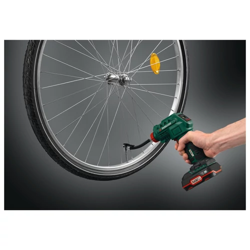 Parkside  PALP 20 Li B2 akkus kompressor + akkus légszivattyú akkumulátor és töltő nélkül