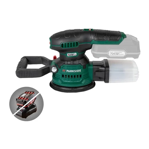 ParkSide akkus excenter csiszoló 20V, akku és töltő nélkül PAEXS 20-Li B2