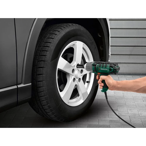 ParkSide vezetékes ütvecsavarozó, kerékkulcs + dugókulcs 550W 100 Nm / 500Nm  PDSSE 550 A1 