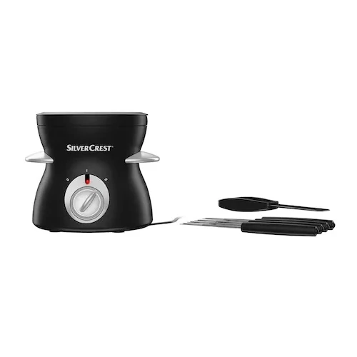 SilverCrest SSFE 25 A1 elektromos csokoládé fondü, 4 villával, 25W
