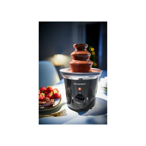 SILVERCREST SSB 75 A2 elektromos csokiszökőkút 32W – csokoládé szökőkút desszertekhez 