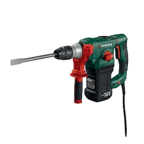 ParkSide PBH 1500 F6 1500W 5J SDS Plus ütvefúró, bontó- és vésőkalapács
