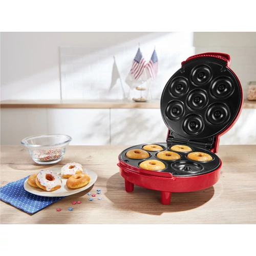 SilverCrest SBDOM 1000 B1 fánksütő 1000W piros