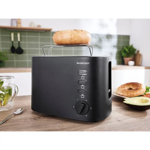 SilverCrest STKR 815 A1 kenyérpirító, újrahasznosított műanyagból 815W fekete 