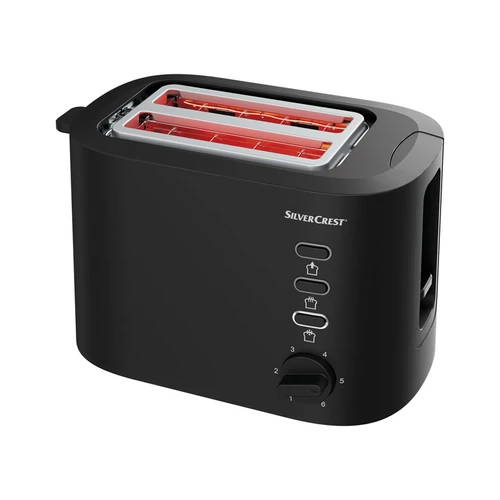 SilverCrest STKR 815 A1 kenyérpirító, újrahasznosított műanyagból 815W fekete 