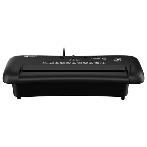 Iratmegsemmisítő papírkosárra tehető fekete UAV 190 B2 United Office 