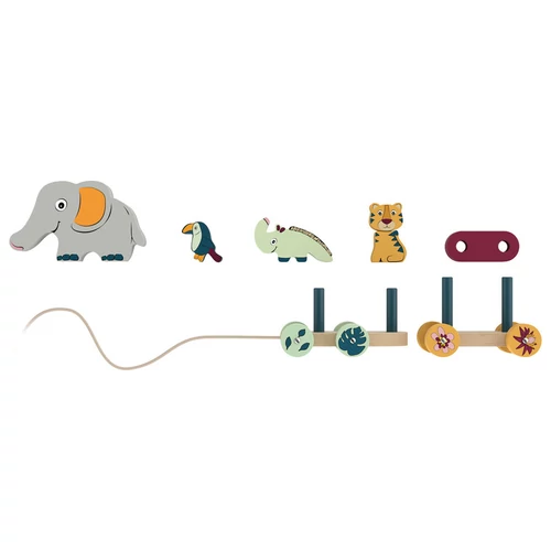 PlayTive Safari fa állatfigurák 6 részes