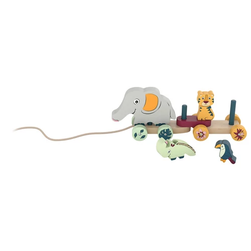 PlayTive Safari fa állatfigurák 6 részes