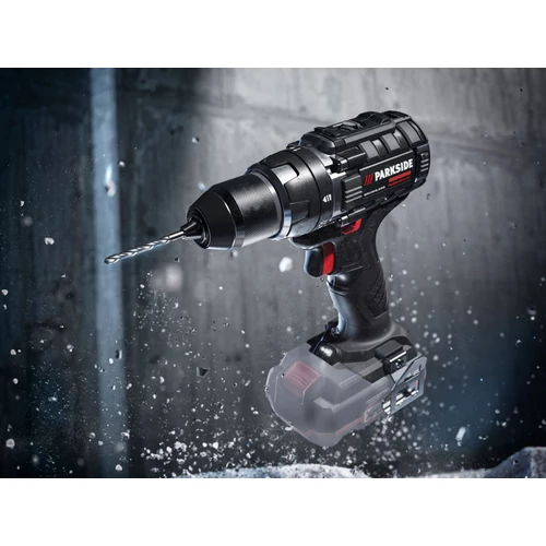 ParkSide Performance PABSP 20 LI C4 Brushless 20V akkus  fúró, csavarozó +akkumulátor és töltő  4 Ah Smart Bluetooth