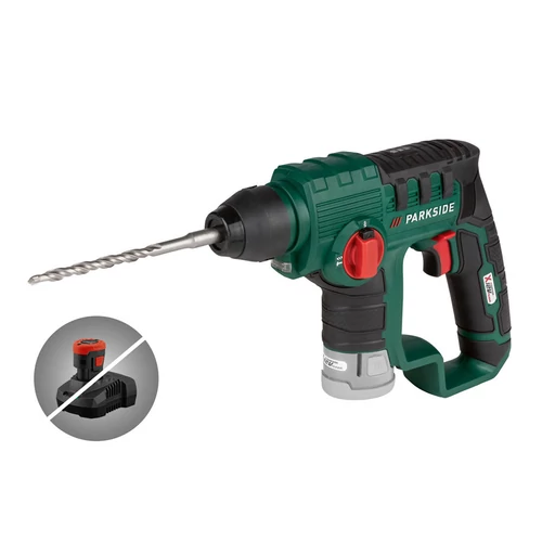 ParkSide  akkus fúrókalapács SDS-plus akku és töltő nélkül PBHA 12 A1