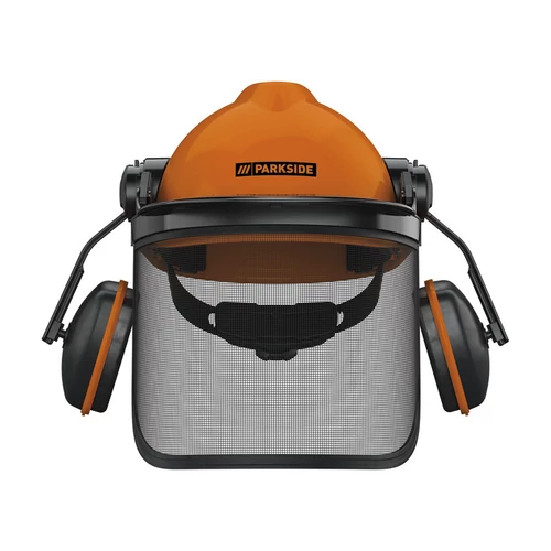 PARKSIDE védősisak – munkavédelmi sisak arcvédővel, 504176