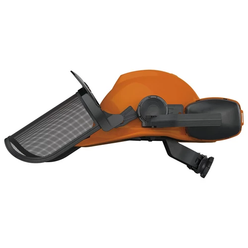 PARKSIDE védősisak – munkavédelmi sisak arcvédővel, 504176